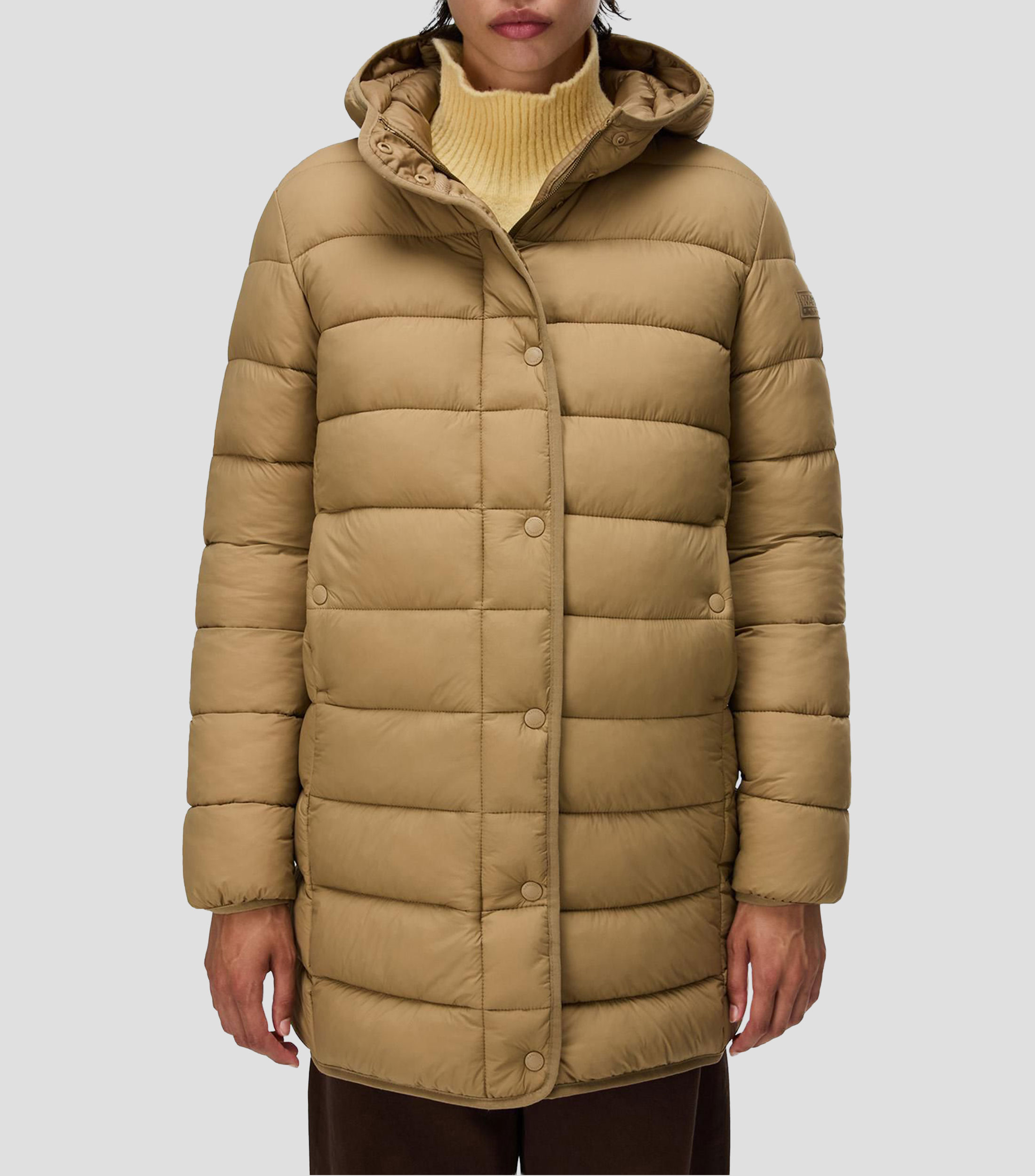 Chamarra puffer Aerins con capucha Mujer